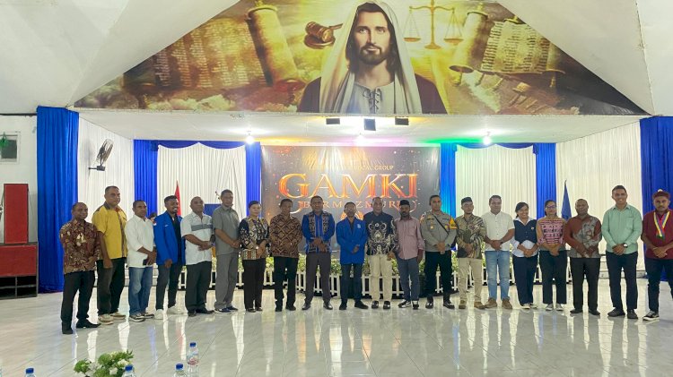 Waka Polres Alor Hadiri Pembukaan Perayaan Paskah GAMKI dan Dies Natalis ke-64 Tahun 2026
