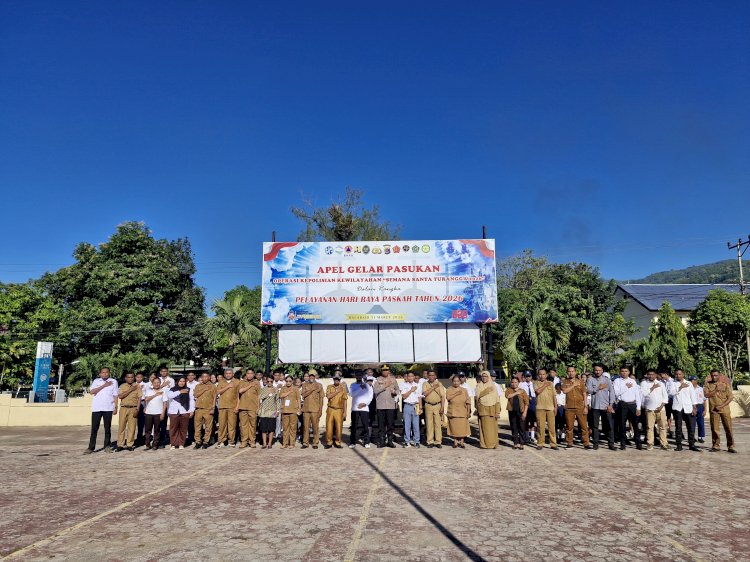 POLRES ALOR FASILITASI DEKLARASI PELAJAR TOLAK KEKERASAN DAN TAWURAN