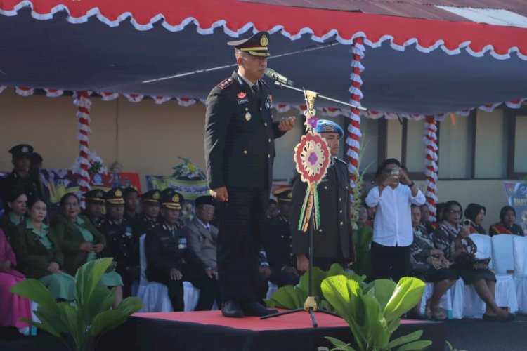 Polres Alor Gelar Upacara Hari Bhayangkara ke-80, Teguhkan Semangat 