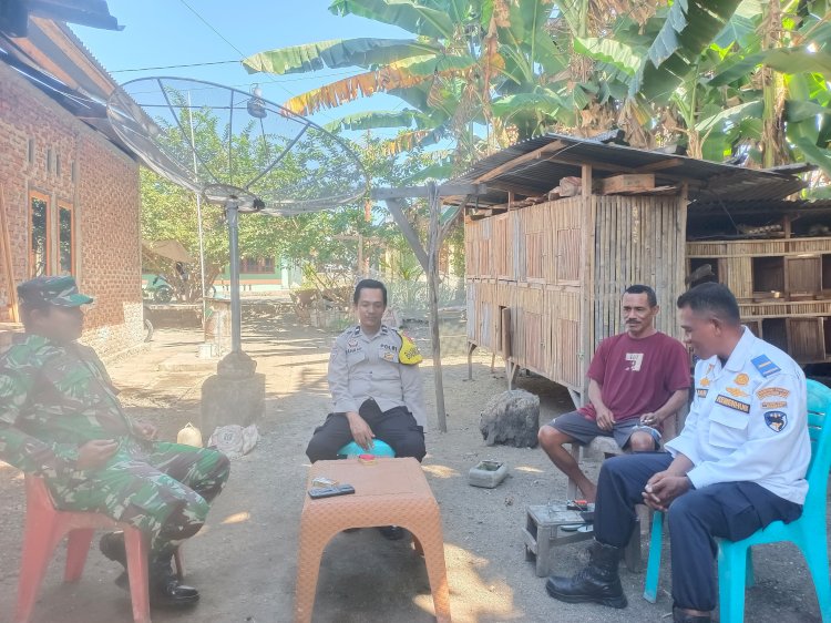 Bhabinkamtibmas Kelurahan Wetabua Intensifkan Sambang Warga dan Sampaikan Himbauan Kamtibmas