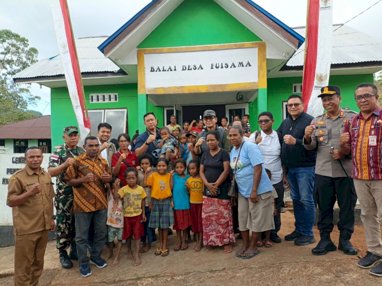Kapolres Alor Turun Langsung Kawal Kunjungan Dirut BULOG di Kabupaten Alor
