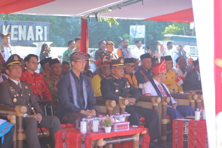 Kapolres Alor Hadiri Upacara HUT ke-81 Kemerdekaan RI, Momentum Perkuat Persatuan dan Keamanan Daerah