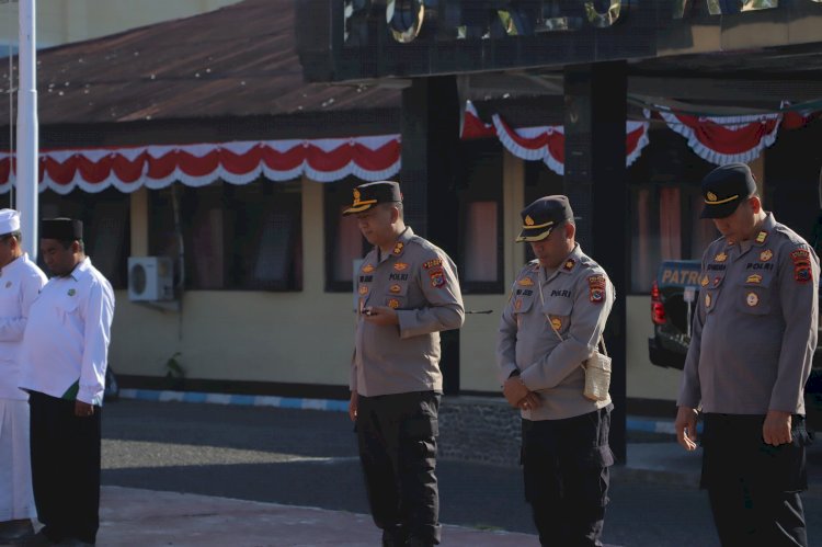 Polres Alor Gelar Doa Lintas Agama untuk Korban Gempa Bumi di Pulau Flores