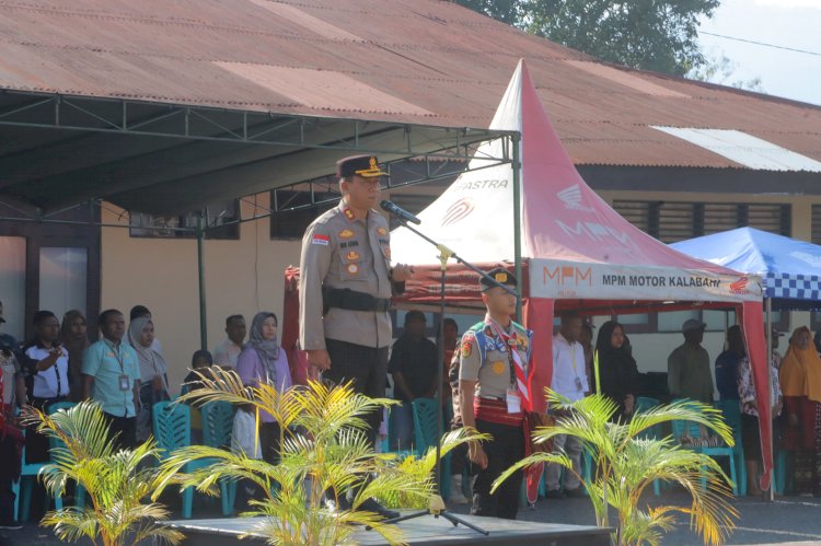 Kapolres Alor Buka LKBB Kapolres Alor Cup VIII 2026, Tanamkan Disiplin dan Semangat Persatuan Generasi Muda